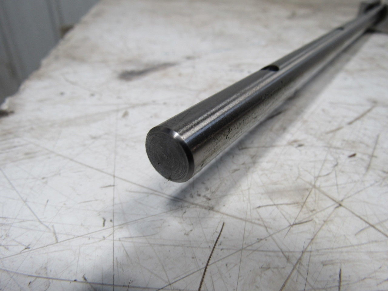 Thompson 1/2"x96" Round Predrilled Linear Shaft W/TWN80PN Bearing Block