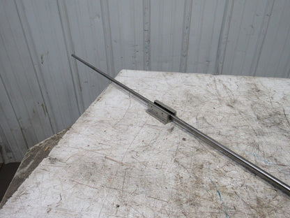Thompson 1/2"x96" Round Predrilled Linear Shaft W/TWN80PN Bearing Block