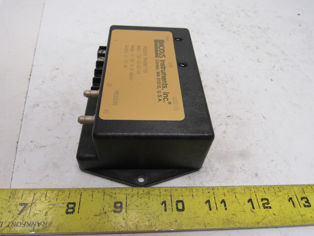 MODUS Instruments Inc. T30-14E-03-144 Pressure Transmitter 0-120in of Water