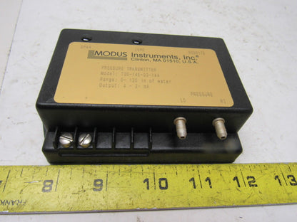 MODUS Instruments Inc. T30-14E-03-144 Pressure Transmitter 0-120in of Water