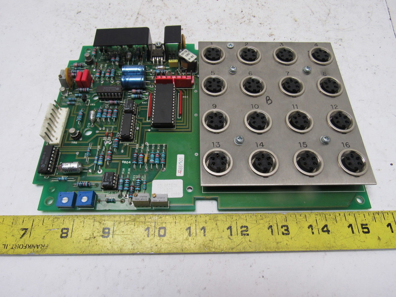 Solartron Tilbox PCB Circuit Board Card