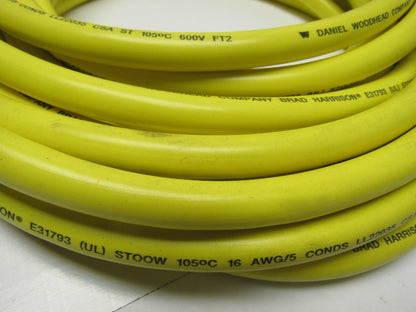 TPC 84520 30' Straight 5P Female Connector Cord Assembly