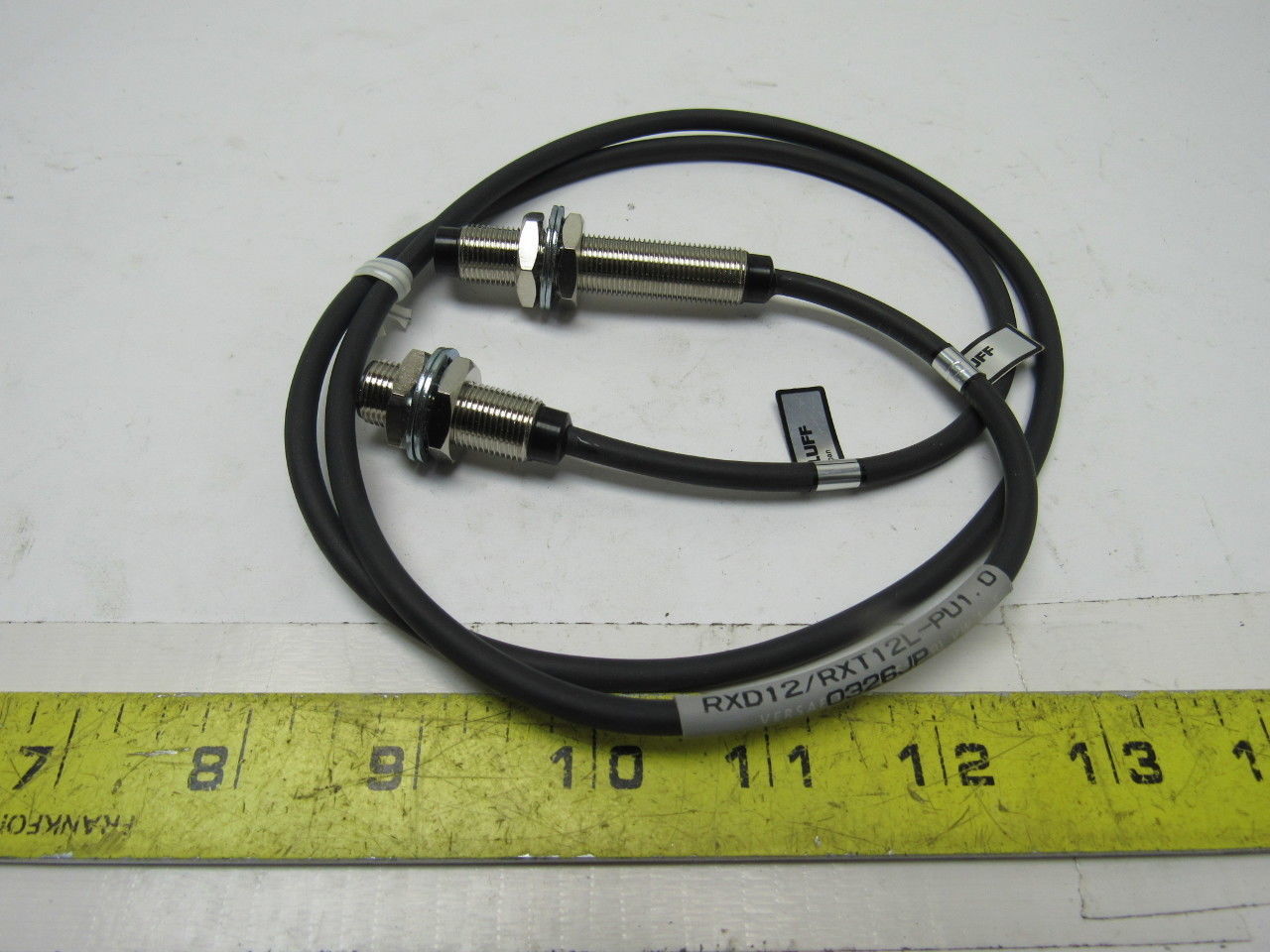 Balluff RXD12/RXT12-PU-1.0 Double Ended Proximity Sensor Switch
