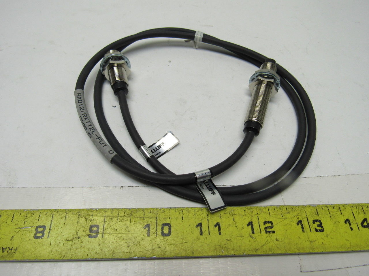 Balluff RXD12/RXT12-PU-1.0 Double Ended Proximity Sensor Switch