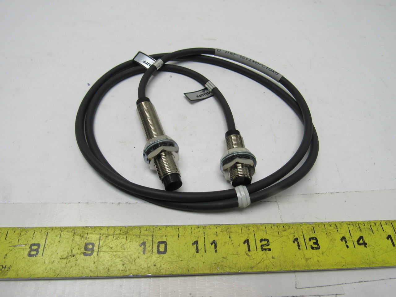 Balluff RXD12/RXT12-PU-1.0 Double Ended Proximity Sensor Switch