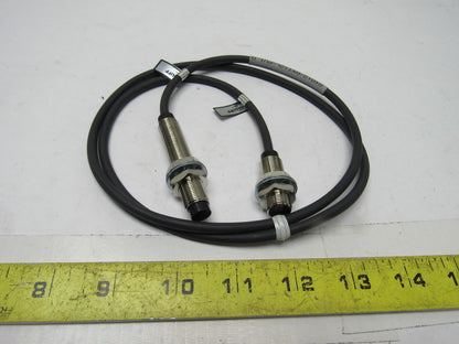 Balluff RXD12/RXT12-PU-1.0 Double Ended Proximity Sensor Switch