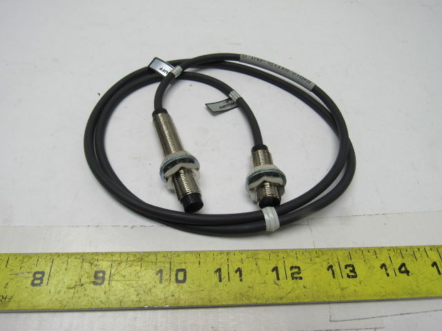 Balluff RXD12/RXT12-PU-1.0 Double Ended Proximity Sensor Switch