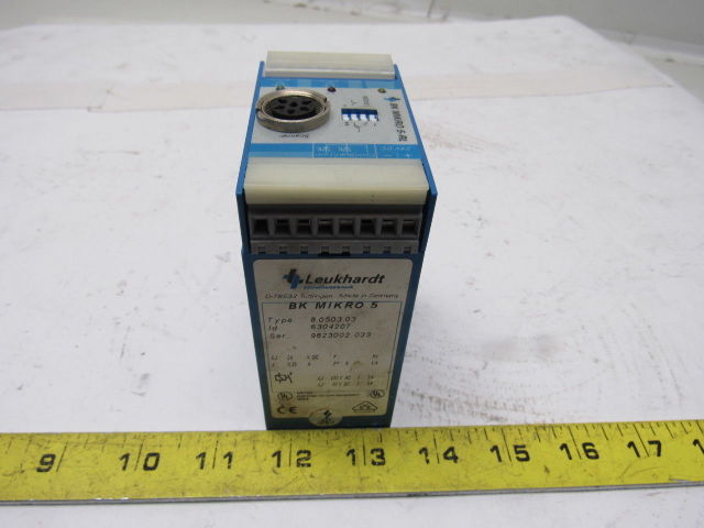 Leukhardt BK Mikro 5-RL 6304207 8.0503.03 Tool Monitoring Scanning System
