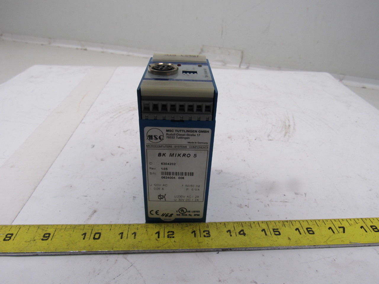 MSC Tuttlingen GMBH BK Mikro 5-RL 6304202 Tool Monitoring Scanning System