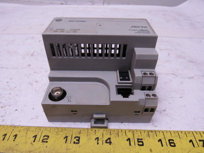 A-B Allen Bradley 1794-ACN15 Ser C Flex I/O ControlNet Adapter 24VDC Lot of 2