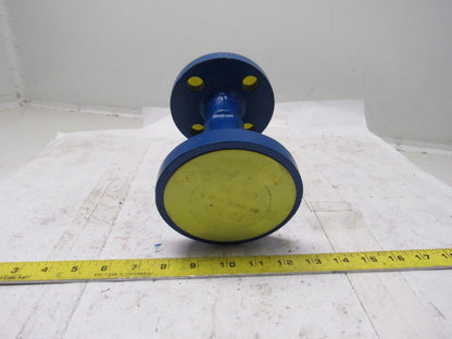 Crane FK J7-7464 1" CL 300 Flange Inline Y Strainer Clean Out