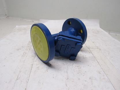 Crane FK J7-7464 1" CL 300 Flange Inline Y Strainer Clean Out