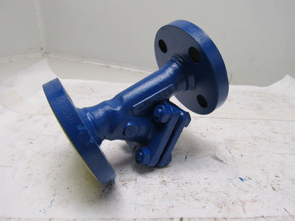 Crane FK J7-7464 1" CL 300 Flange Inline Y Strainer Clean Out