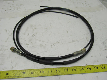 Trumpf 0136386 4,0x1300 AF4 Compression Fitting Hydraulic Hose Assembly OEM