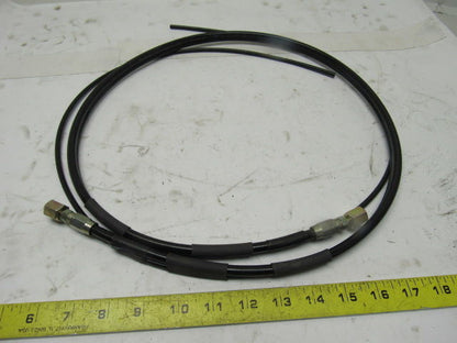 Trumpf 0136386 4,0x1300 AF4 Compression Fitting Hydraulic Hose Assembly OEM