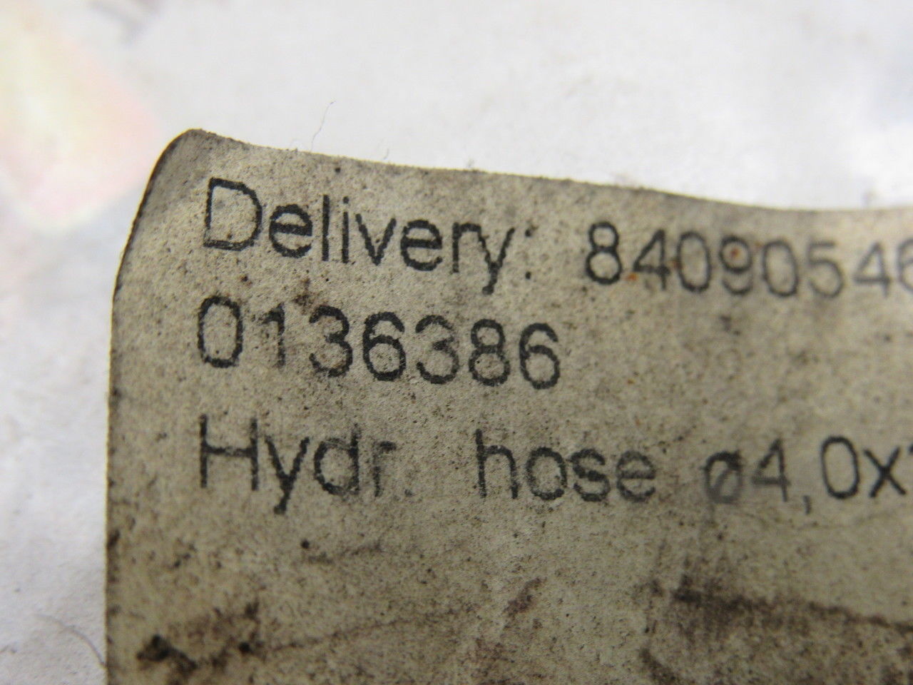 Trumpf 0136386 4,0x1300 AF4 Compression Fitting Hydraulic Hose Assembly OEM