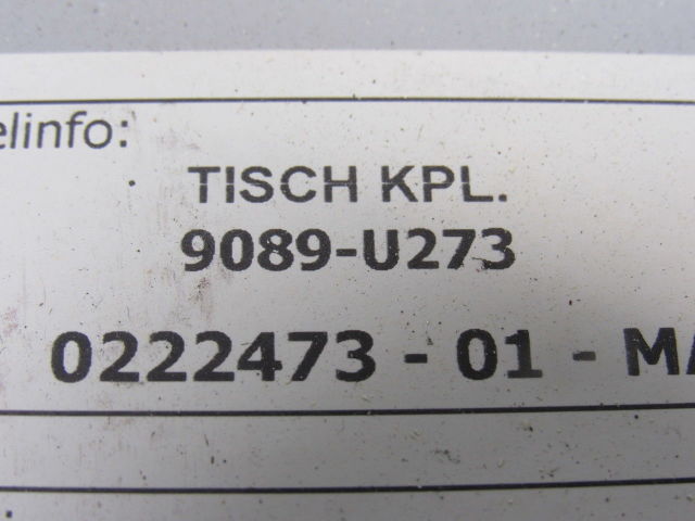 Trumpf 9089-U273 OEM Roller Bearing Table Top Segment CNC Stamping Press