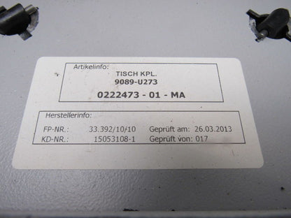 Trumpf 9089-U273 OEM Roller Bearing Table Top Segment CNC Stamping Press