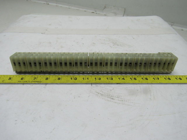 132 Point Electrical Terminal Contact Block Strip Mounted 4 Strips