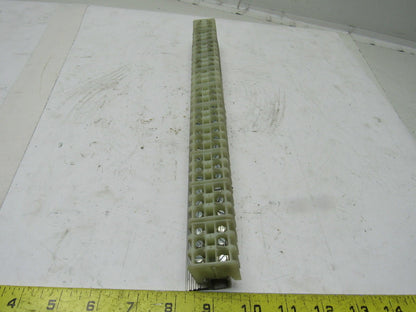 132 Point Electrical Terminal Contact Block Strip Mounted 4 Strips
