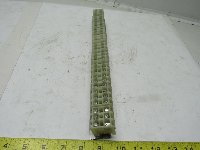 132 Point Electrical Terminal Contact Block Strip Mounted 4 Strips