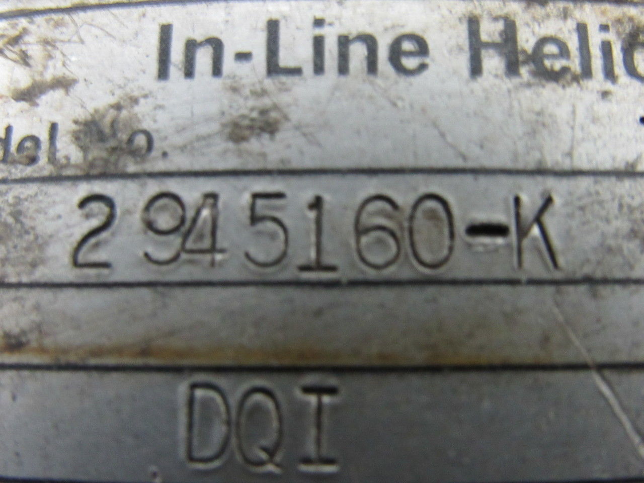 Rexnord Link-Belt 2945160-K 986:1  1.71RPM Output Inline Helical Gear Reducer