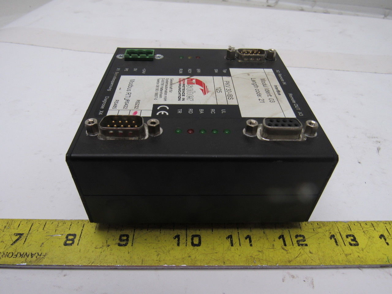Hilscher PKV30-IBS Interbus Slave Mode RS232 Compro Configurator 21 Code Length