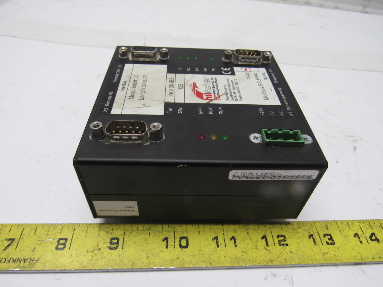 Hilscher PKV30-IBS Interbus Slave Mode RS232 Compro Configurator 21 Code Length