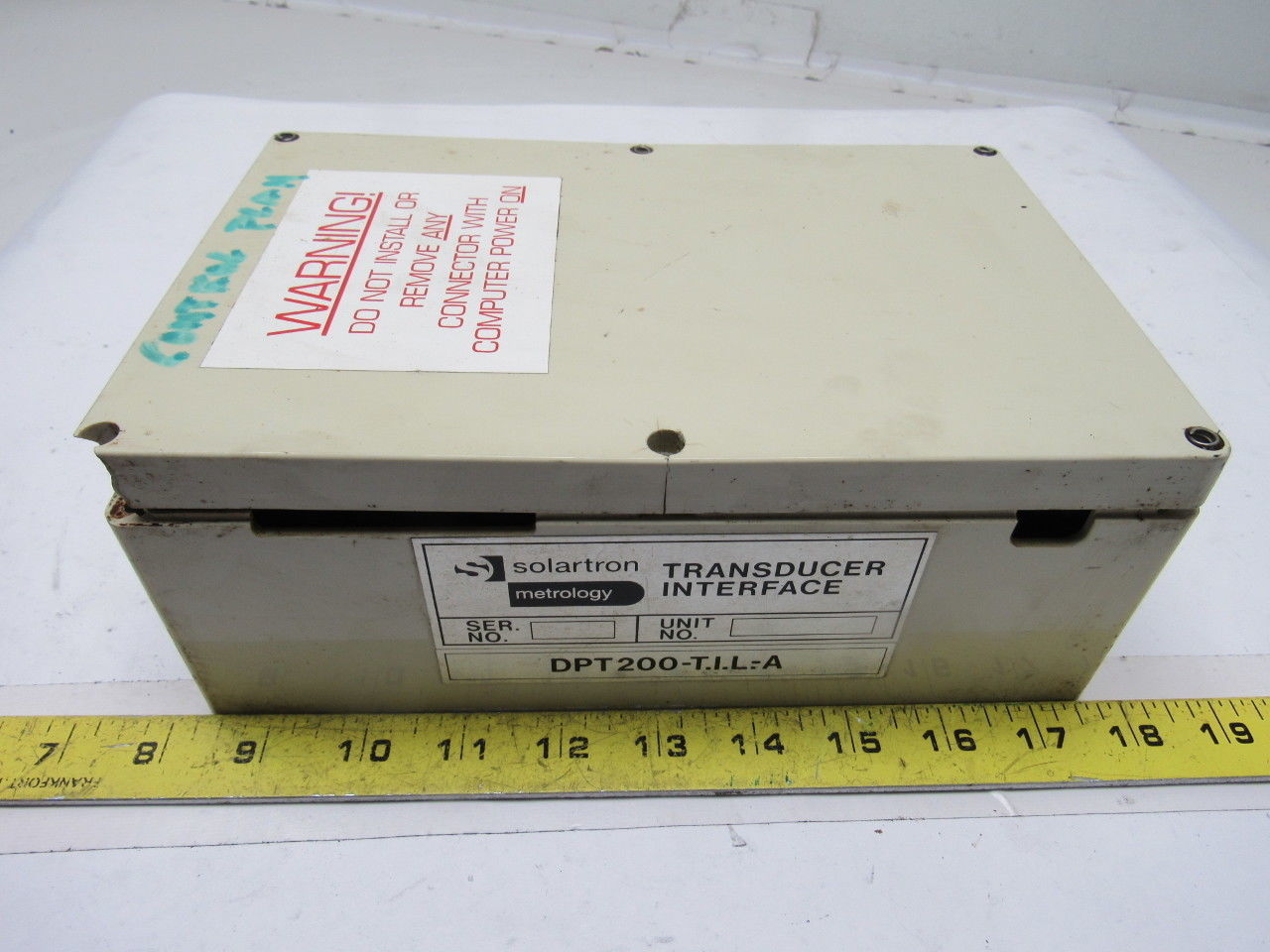 Solartron DPT200-T.I.L.-A Metrology Transducer Interface Circuit Board 16 Port