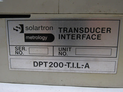 Solartron DPT200-T.I.L.-A Metrology Transducer Interface Circuit Board 16 Port