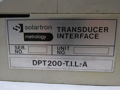 Solartron DPT200-T.I.L.-A Metrology Transducer Interface Circuit Board 16 Port