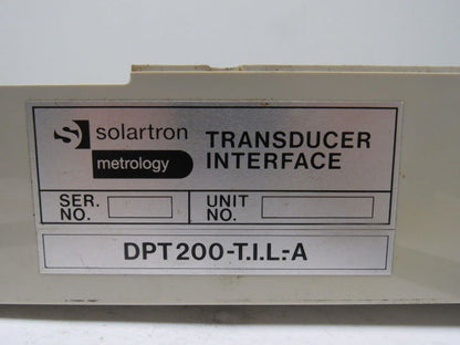 Solartron DPT200-T.I.L.-A Metrology Transducer Interface Circuit Board 16 Port