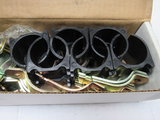 Hydra-Zorb 100200 2"OD Pipe Insulated Cushion Conduit Strut Clamp 12 Sets