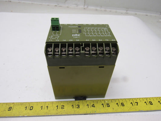 Pilz PZE7 6S/10 Safety Relay Module 24VDC