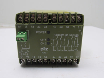Pilz PZE7 6S/10 Safety Relay Module 24VDC