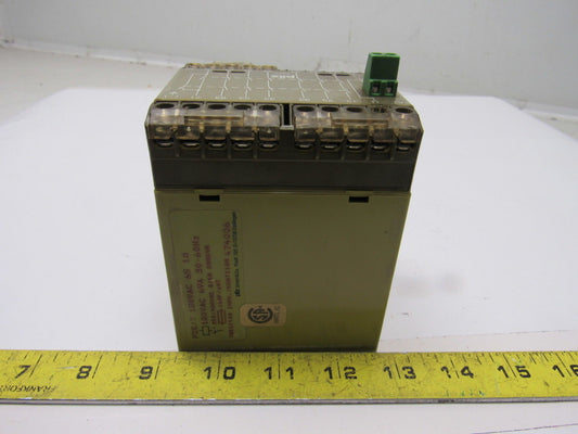 Pilz PZE/7 120VAC 6S 18 Safety Relay Module 120V