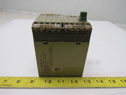 Pilz PZE/7 120VAC 6S 18 Safety Relay Module 120V