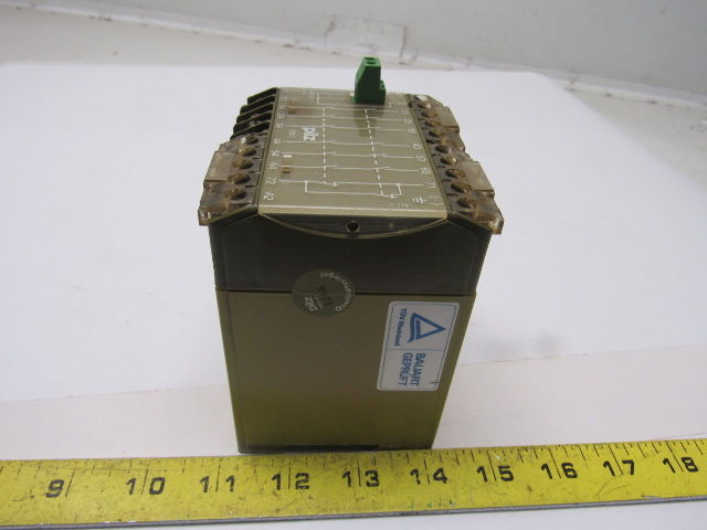 Pilz PZE/7 120VAC 6S 18 Safety Relay Module 120V