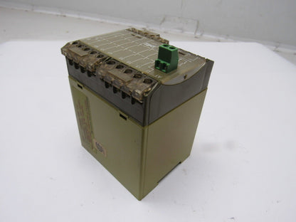 Pilz PZE/7 120VAC 6S 18 Safety Relay Module 120V