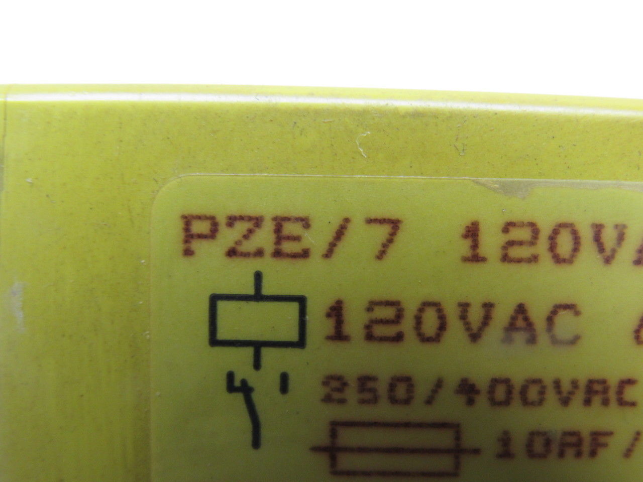 Pilz PZE/7 120VAC 6S 18 Safety Relay Module 120V