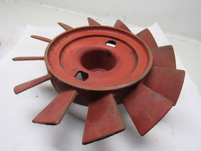 IWH 17" Cast Iron Short Blade Fan 1-3/4" Shaft Vintage Industrial Art Lamp Base