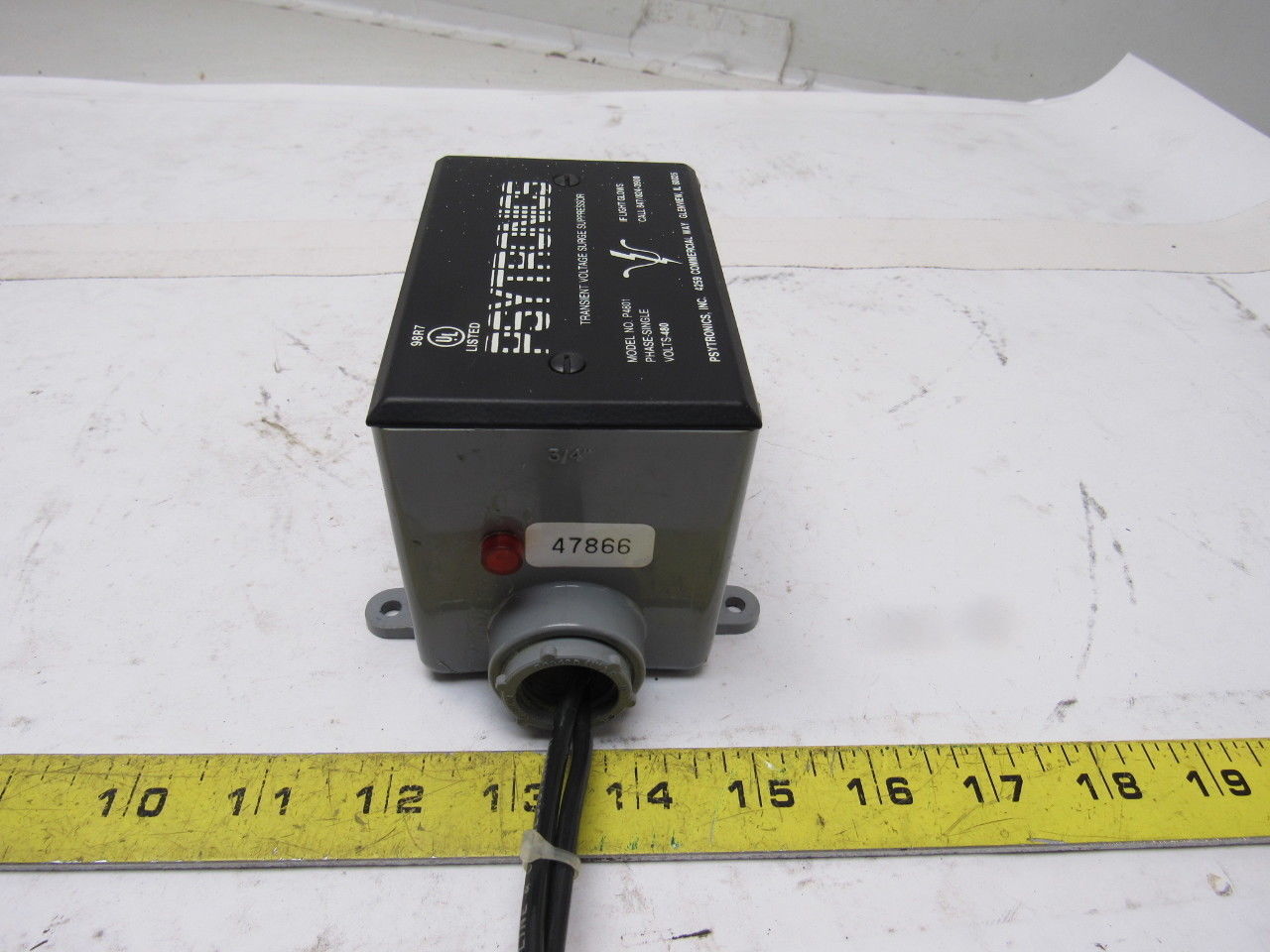 Psytronics P4801 Transient Voltage Surge Suppressor Single Phase 480V