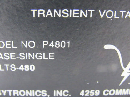 Psytronics P4801 Transient Voltage Surge Suppressor Single Phase 480V