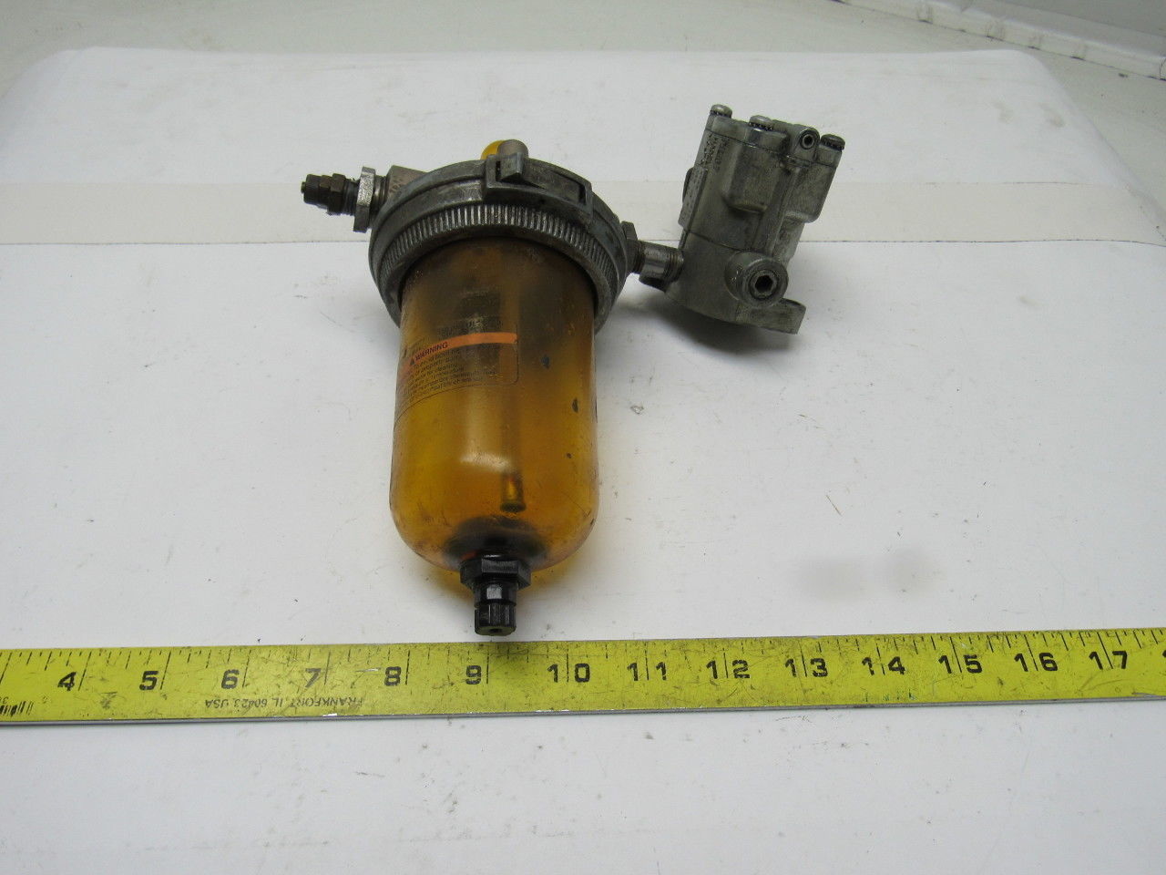 Schrader Bellows K0551037 35841000 150PSI Lubricator & Pilot Line Valve Assembly