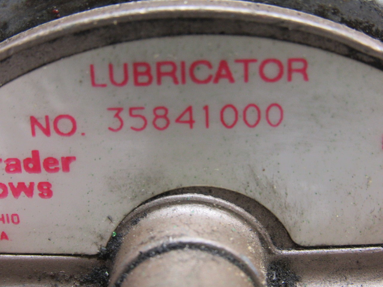 Schrader Bellows K0551037 35841000 150PSI Lubricator & Pilot Line Valve Assembly