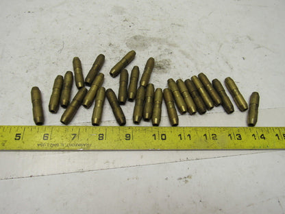 3/32"-7/64" Wire Feed Contact Welding Tips Double End Lot Of 25