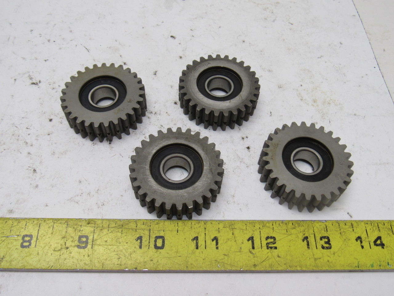1/16-5/64 Geared Cog Welding Wire Drive Gear Rolls Lot Of 4