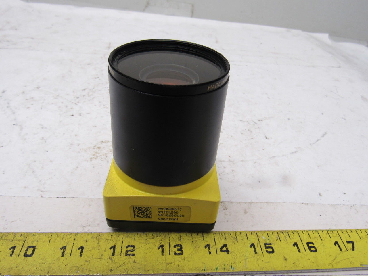 Cognex 800-5840-1C Insight 5000 24VDC 27x0.5 B&W Camera Scanner MAC00d02401334a