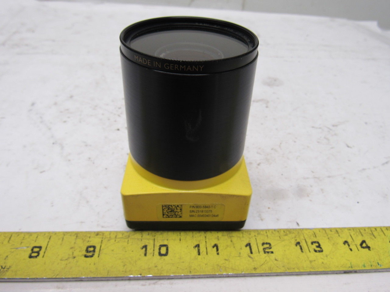 Cognex 800-5840-1C Insight 5000 24VDC 27x0.5 B&W Camera Scanner MAC00d0240124a6