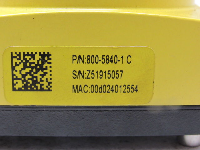Cognex 800-5840-1C Insight 5000 24VDC 27x0.5 B&W Camera Scanner MAC00d024012554